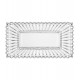 Bandeja De Vidro Adely Decor 38 x 17,5 x 3,5cm
